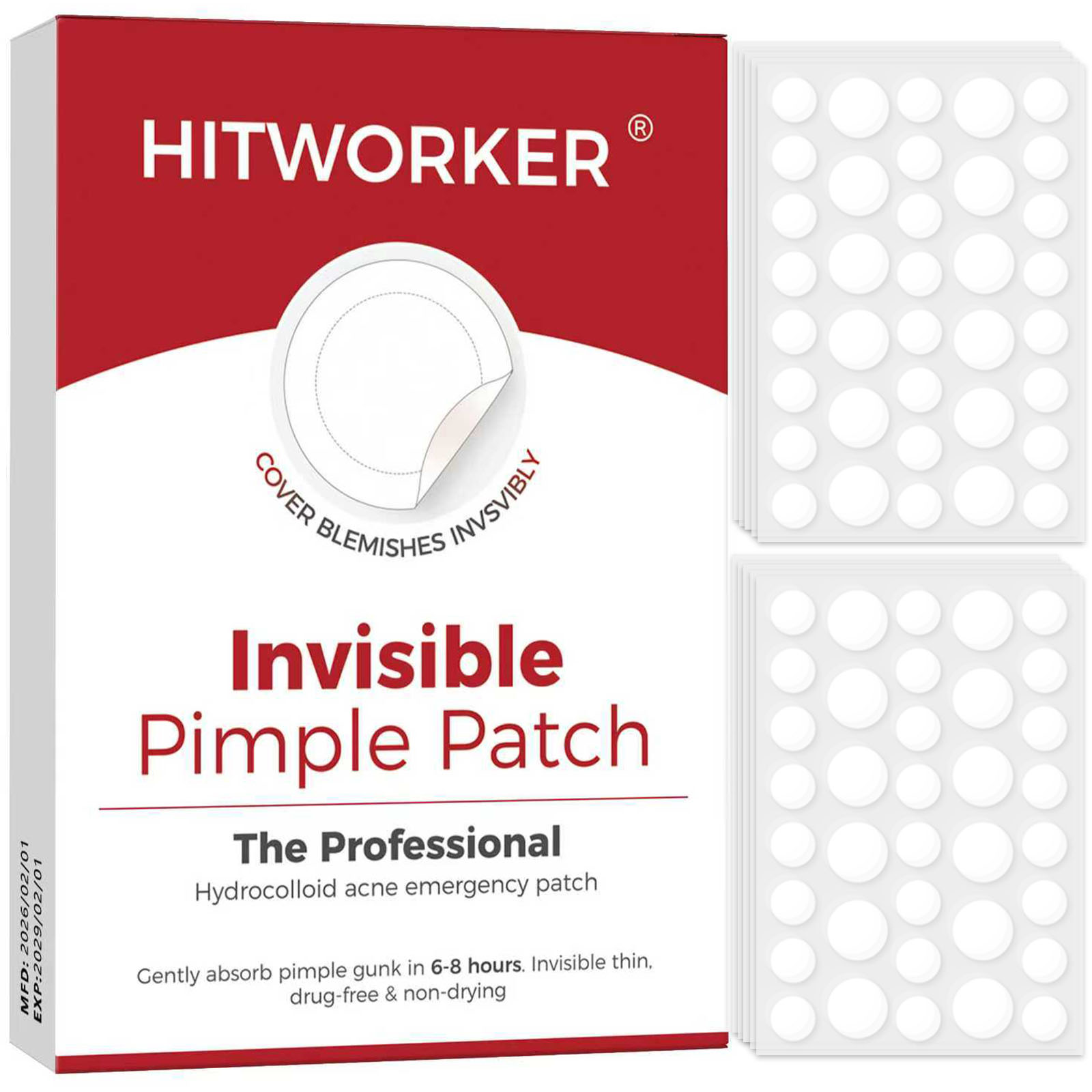 Hydrocolloid Pimple Patch - 36/360 Pieces Hydrocolloid Acne Patches per