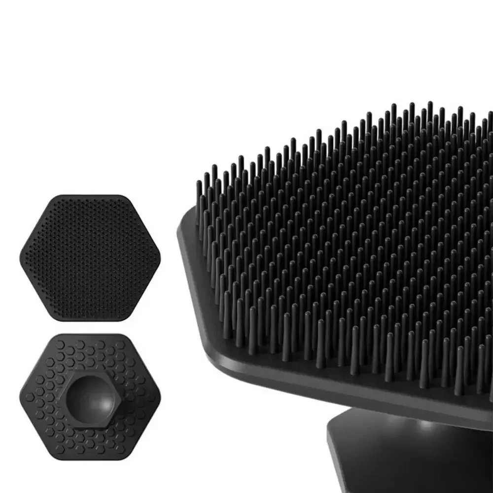 Silicone Face Scrubber Electric - Portable Mini Silicone Facial Cleansing Brush