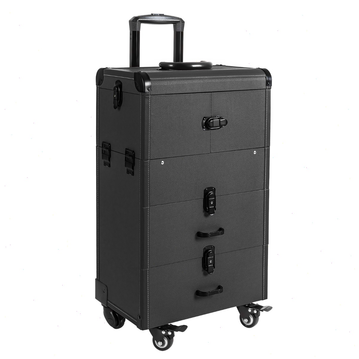 Makeup - Professional Rolling Makeup Case, Large Capacity