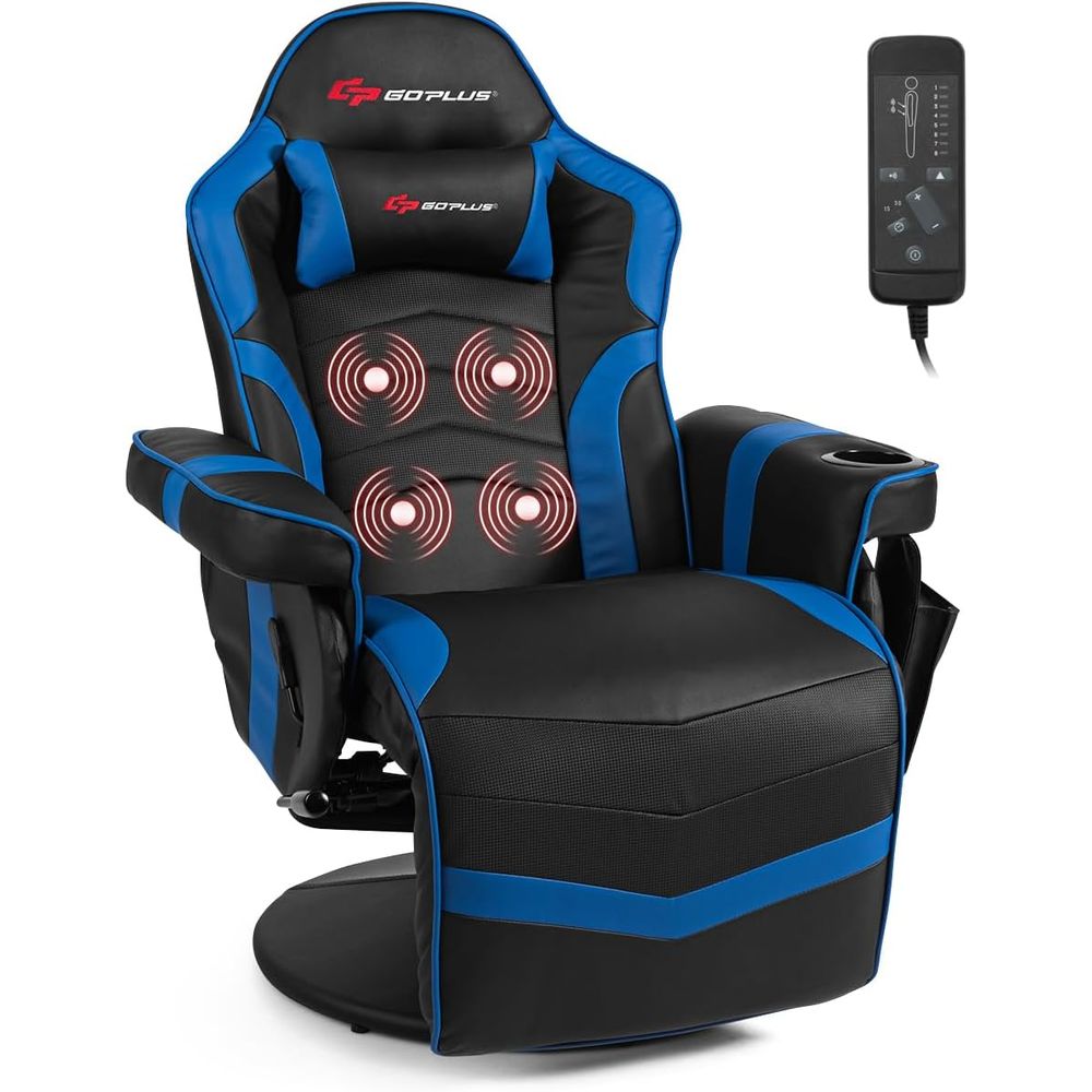 Massage - Massage Gaming Chair, Racing Style Gaming