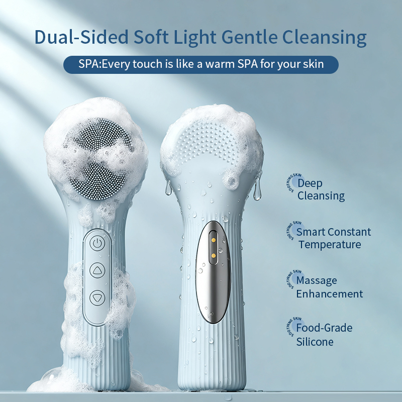 Silicone Cleansing Brush Recha - огляд і ціна Silicone Face Scrubber Electric