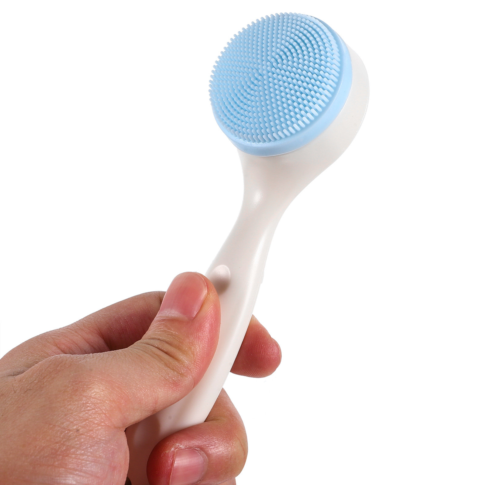 2Pcs Facial Brush Silicone Fac - огляд і ціна Silicone Face Scrubber Electric