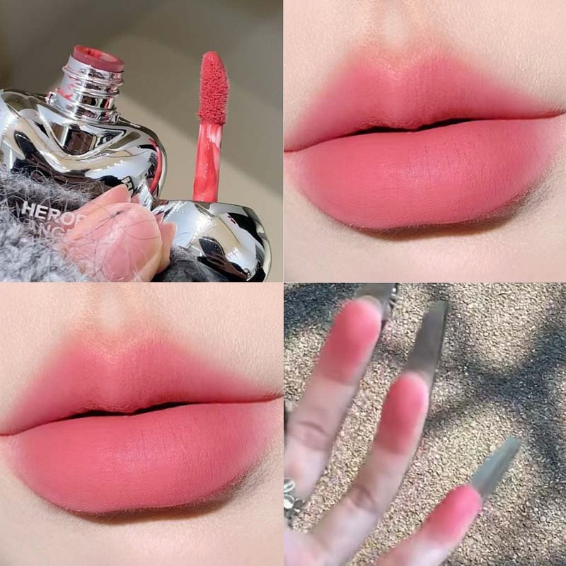 Peach Heart Silky Matte Lipsti - огляд і ціна Matte Velvet Lip Tint Long Lasting