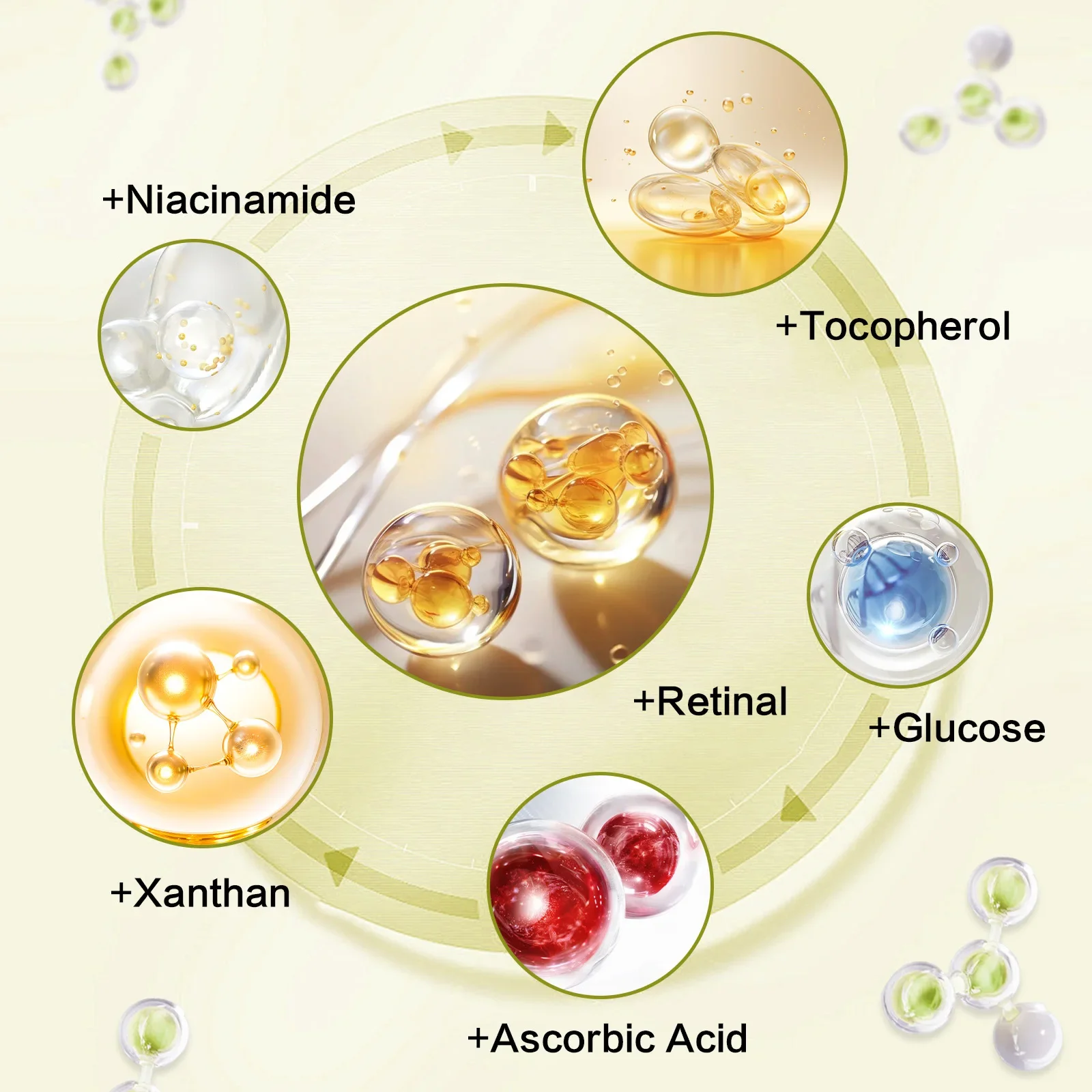 Retinol VC Face Cream Eye Seru - огляд і ціна Retinol Anti Wrinkle Cream