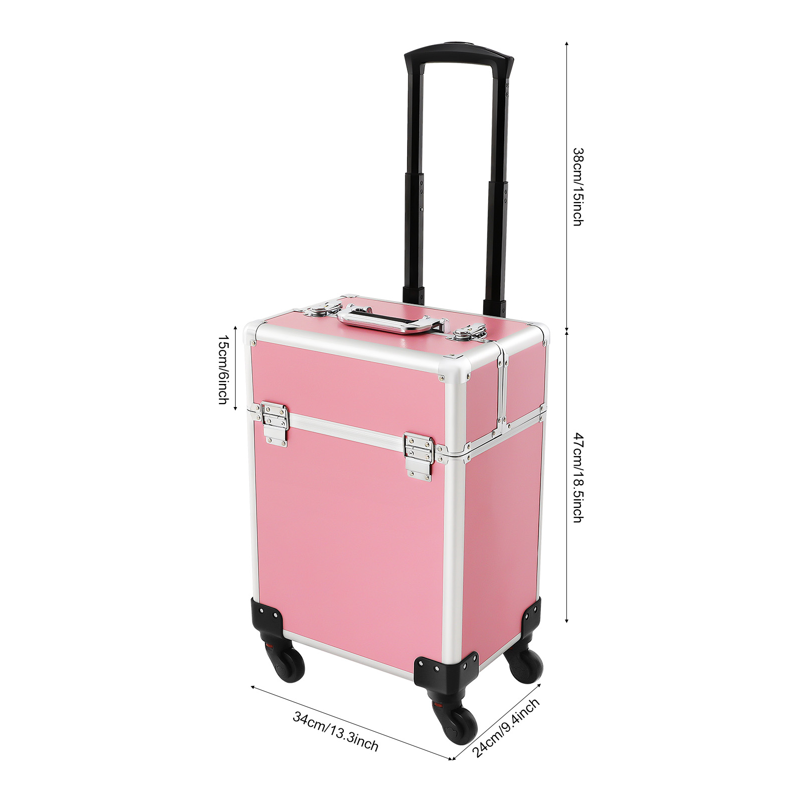 Rolling Makeup Train Case Cosm - огляд і ціна Makeup