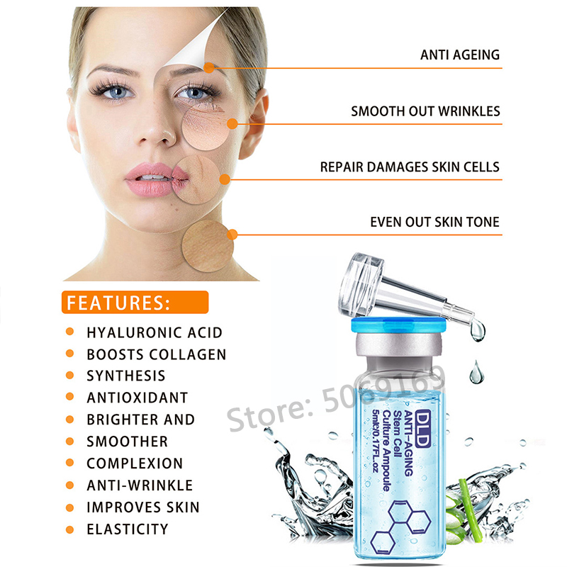 Korea 5ml Hyaluronic acid Seru - огляд і ціна Hyaluronic Acid Facial Serum