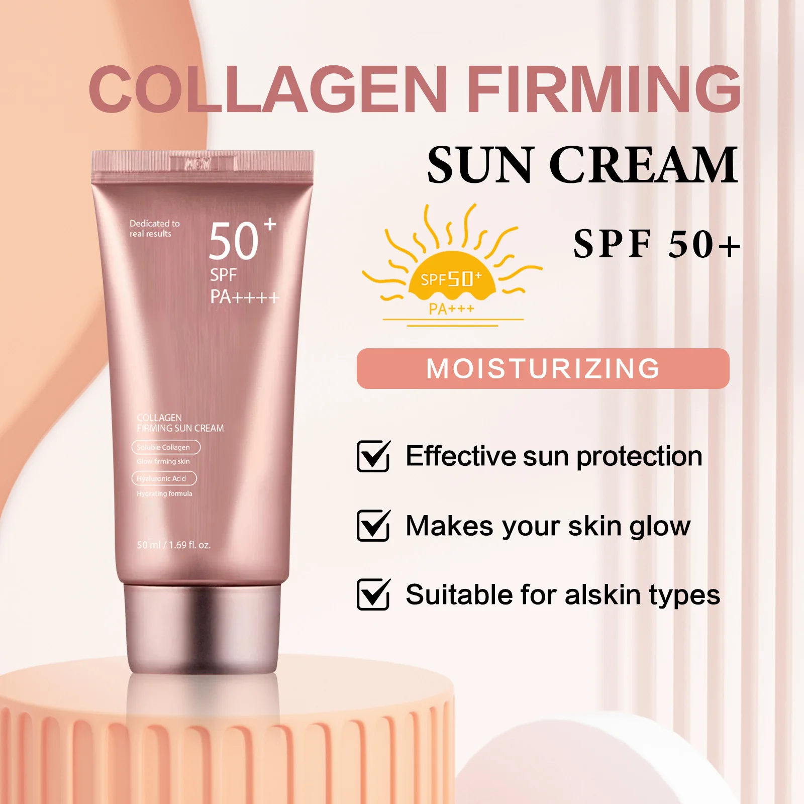 Sunscreen SPF50 PA+++ Waterpro - огляд і ціна Spf 50 Waterproof Sunscreen