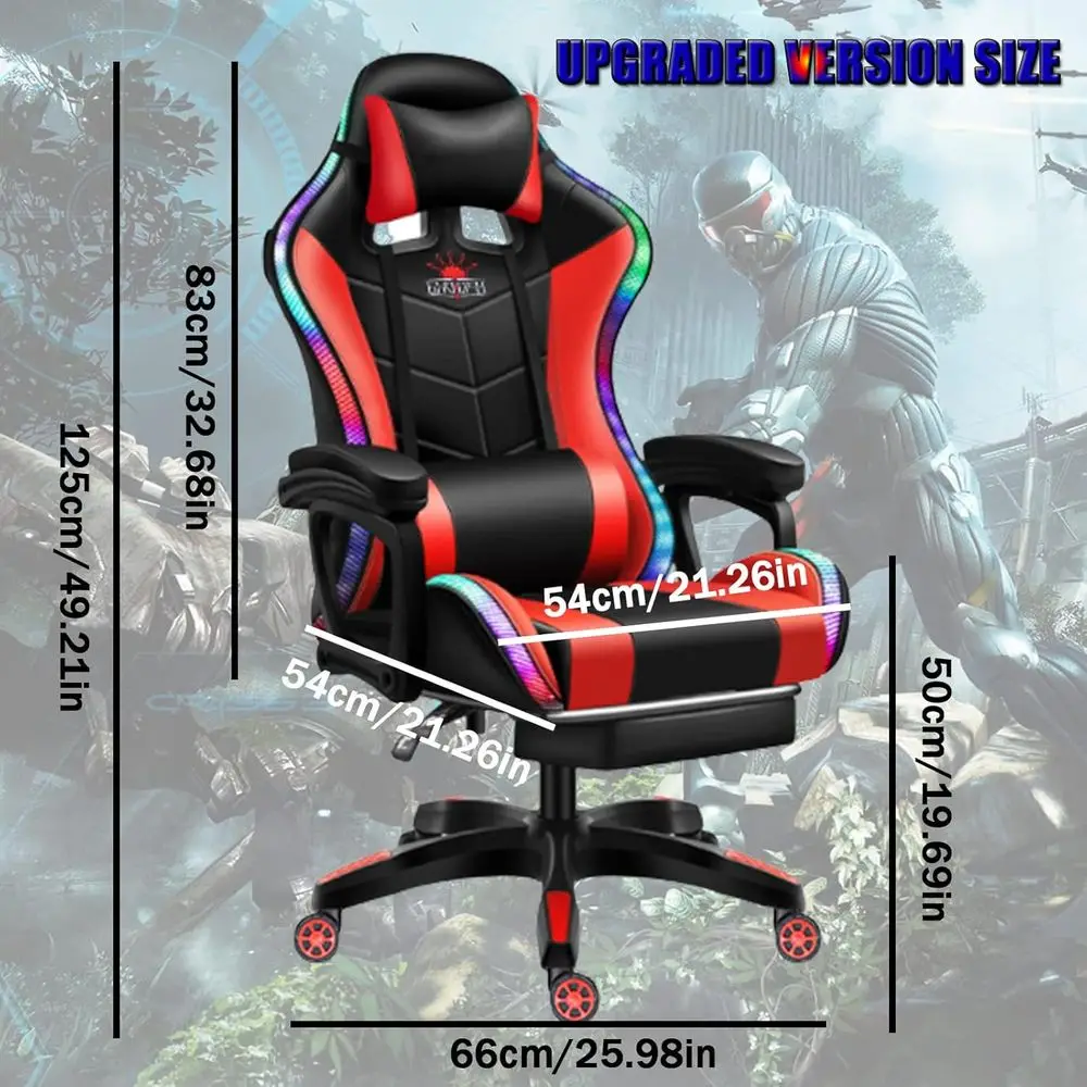Ergonomic High-Back Gaming Cha - огляд і ціна Massage