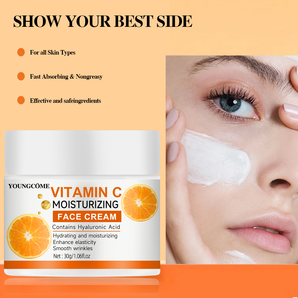 Vitamin C Moisturising Cream R - огляд і ціна Hyaluronic Acid Facial Serum