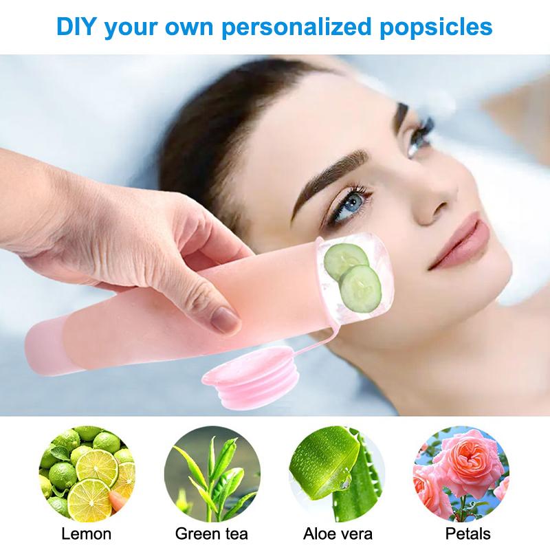 1PC Silicone Cube Tray Shape I - огляд і ціна Face Ice Roller Puffiness