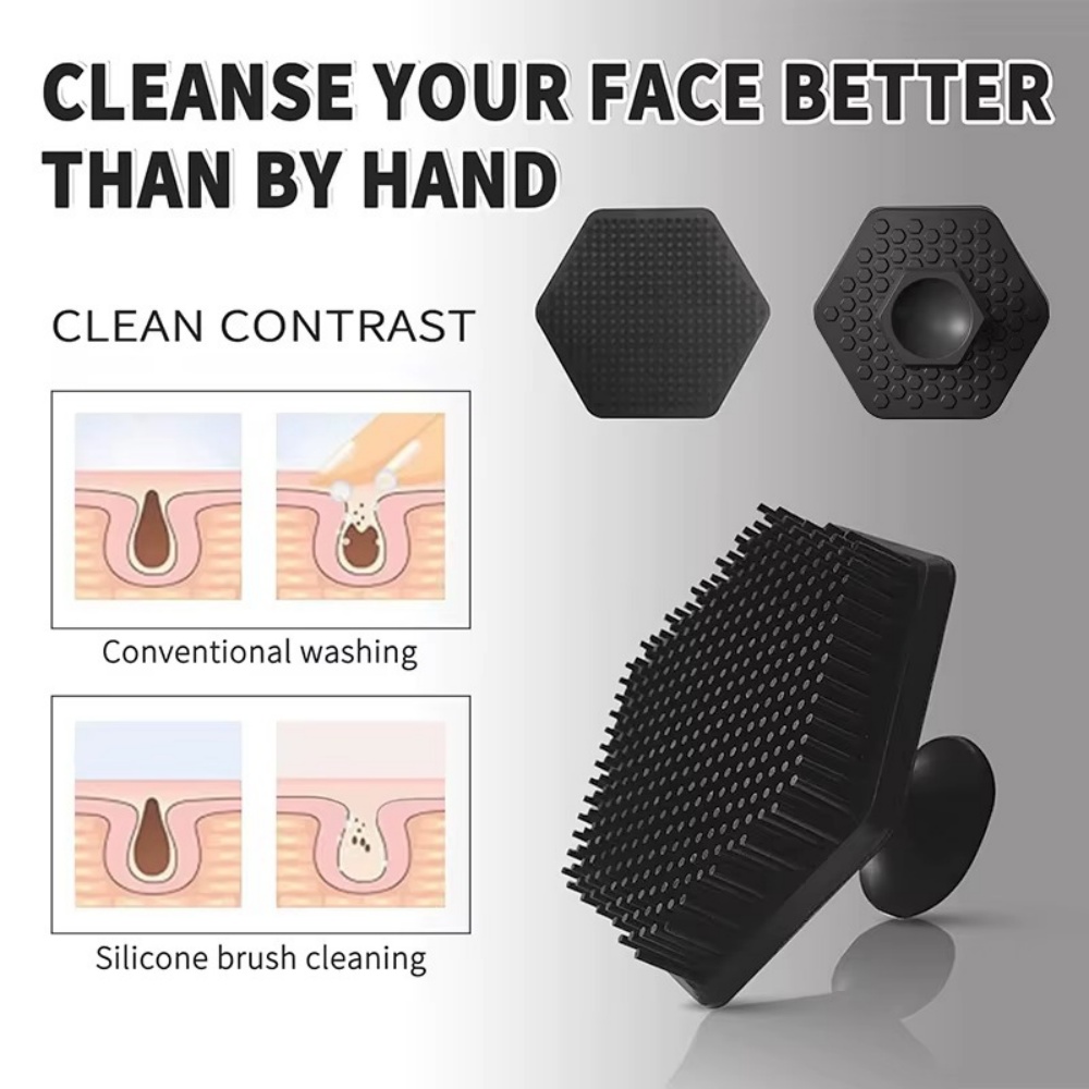 Mini Manual Facial Cleansing B - огляд і ціна Silicone Face Scrubber Electric