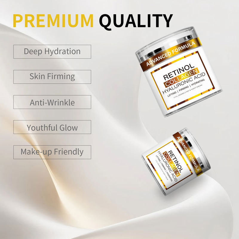 Retinol Cream for Face with Co - огляд і ціна Retinol Anti Wrinkle Cream