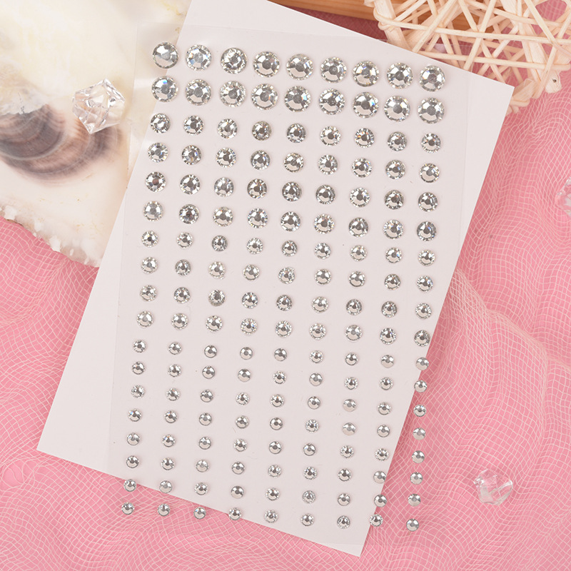 White Rhinestones 2mm 3mm 4mm  - огляд і ціна Nail Art