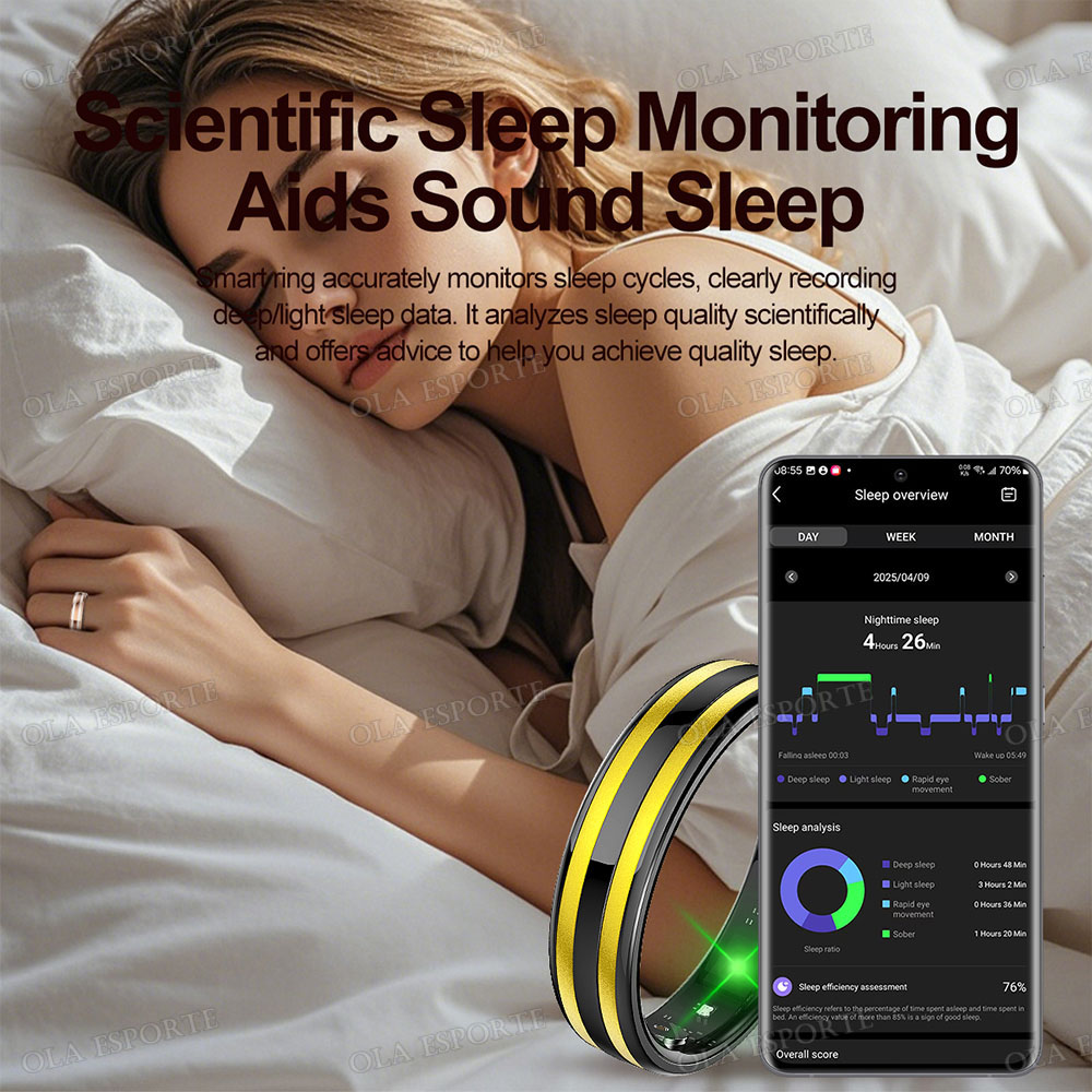 New 6.3mm Thin Smart Ring Heal - огляд і ціна Health Monitors