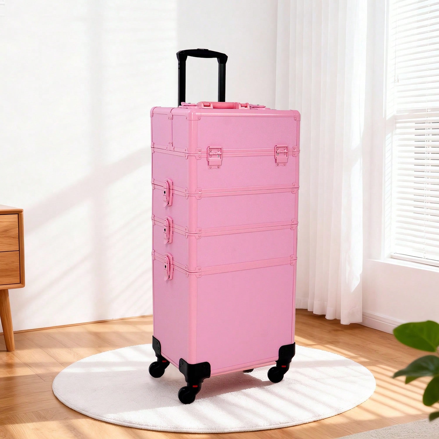 Rolling Makeup Train Case 4 in - огляд і ціна Makeup