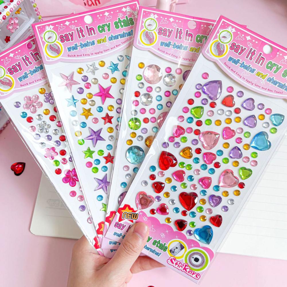 Self-Adhesive Face Rhinestones - огляд і ціна Nail Art