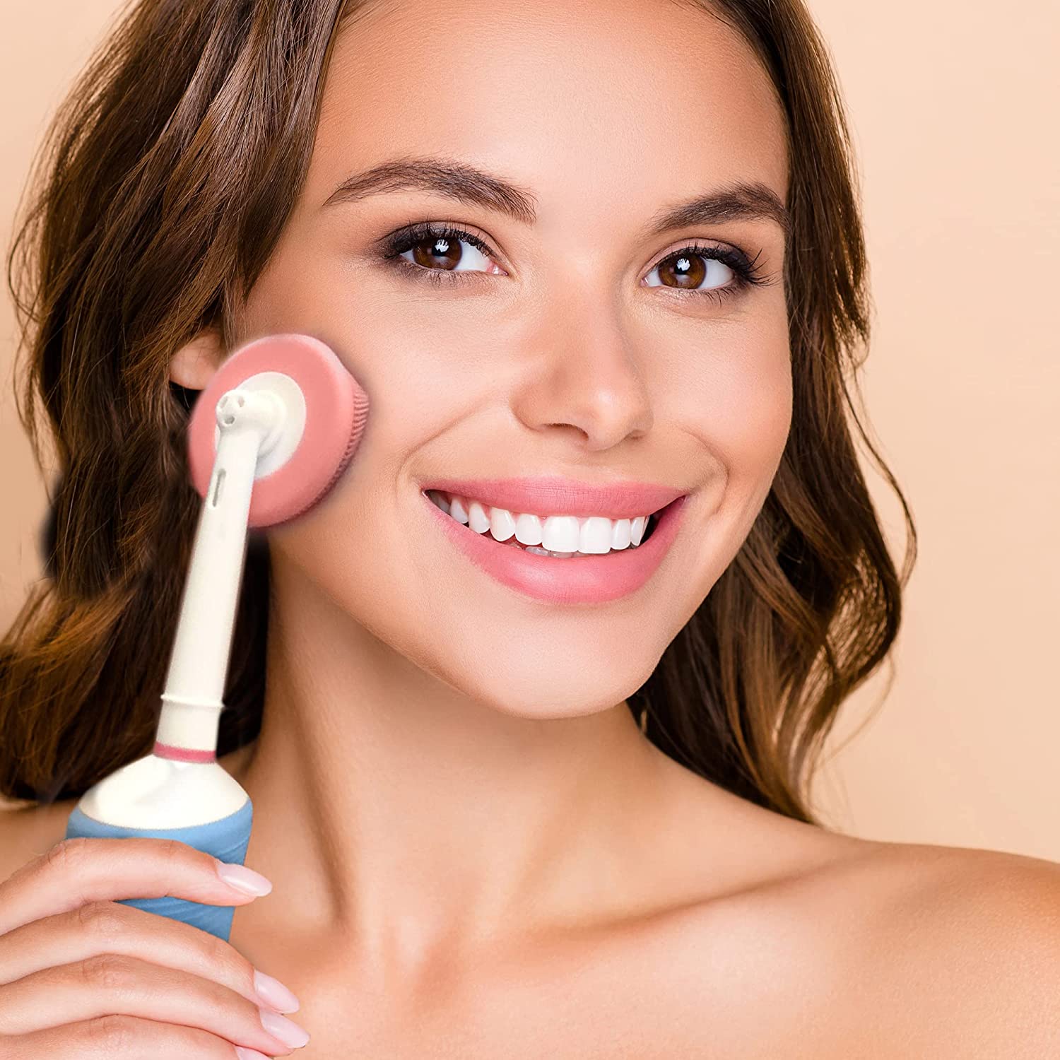 Facial Cleansing Brush Replace - огляд і ціна Silicone Face Scrubber Electric