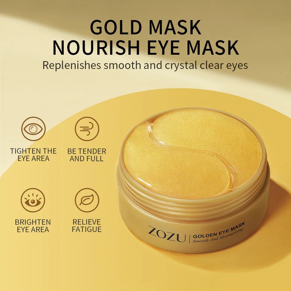 120pcs Avocado Golden Collagen - огляд і ціна Collagen Under Eye Patches