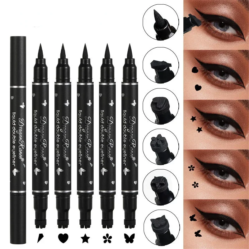 2 IN 1 Butterfly Seal Eyeliner - огляд і ціна Waterproof Liquid Eyeliner Pen