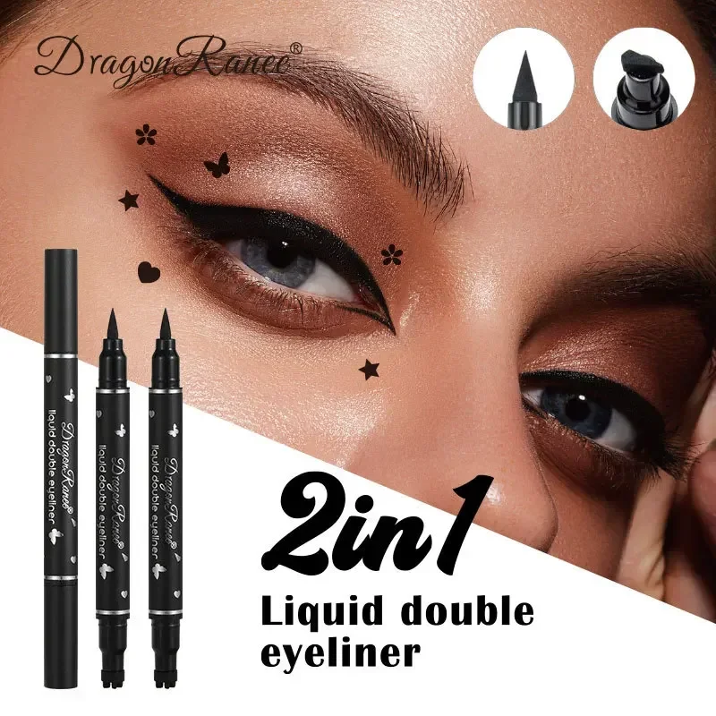 2 IN 1 Butterfly Seal Eyeliner - огляд і ціна Waterproof Liquid Eyeliner Pen