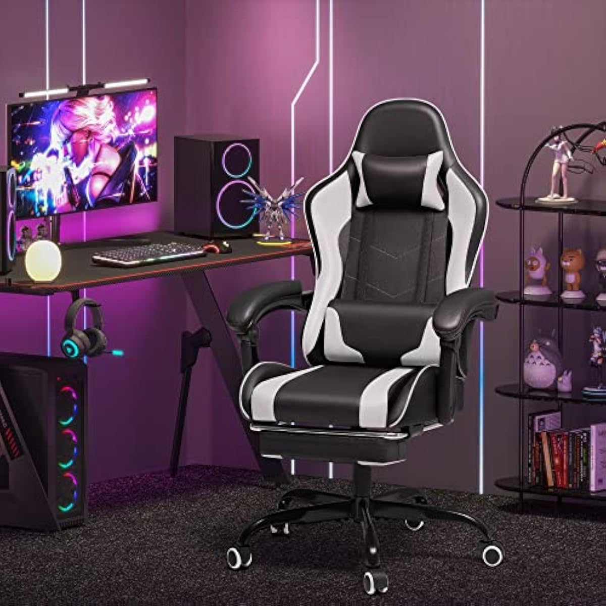 Gaming Chair with Adjustable H - огляд і ціна Massage