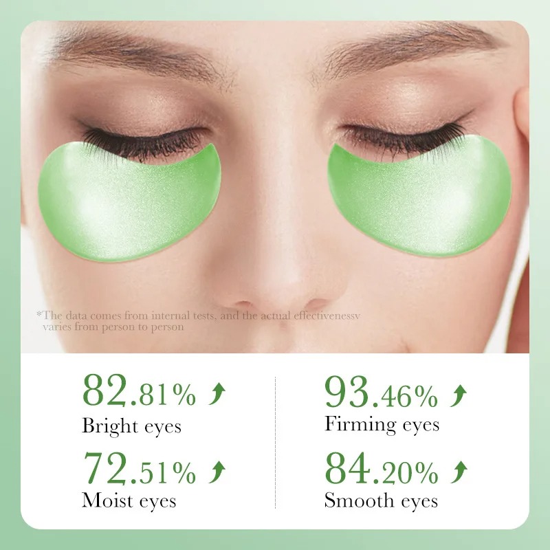 60pcs Aloe Vera Collagen Eye M - огляд і ціна Collagen Under Eye Patches