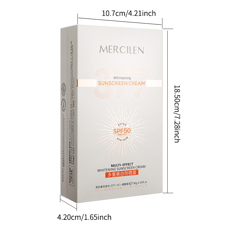 Mercilen Facial and Body Sunsc - огляд і ціна Spf 50 Waterproof Sunscreen