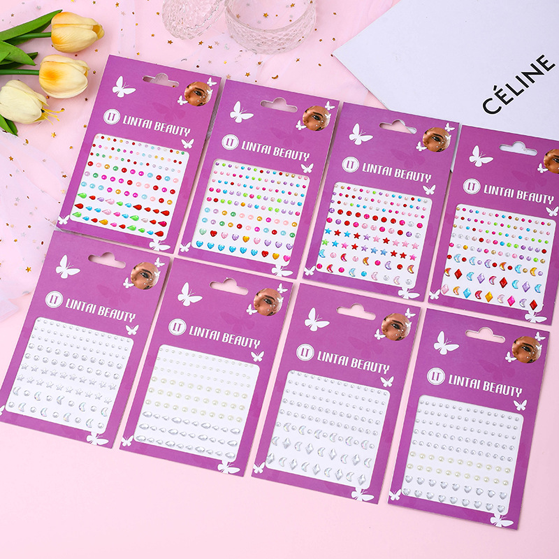Hot Selling Face Gems Stickers - огляд і ціна Nail Art