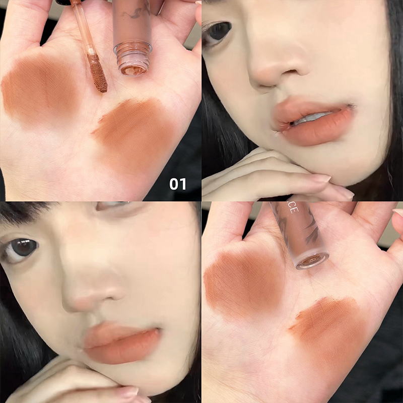 CACE Matte Velvet Brown Liquid - огляд і ціна Matte Velvet Lip Tint Long Lasting