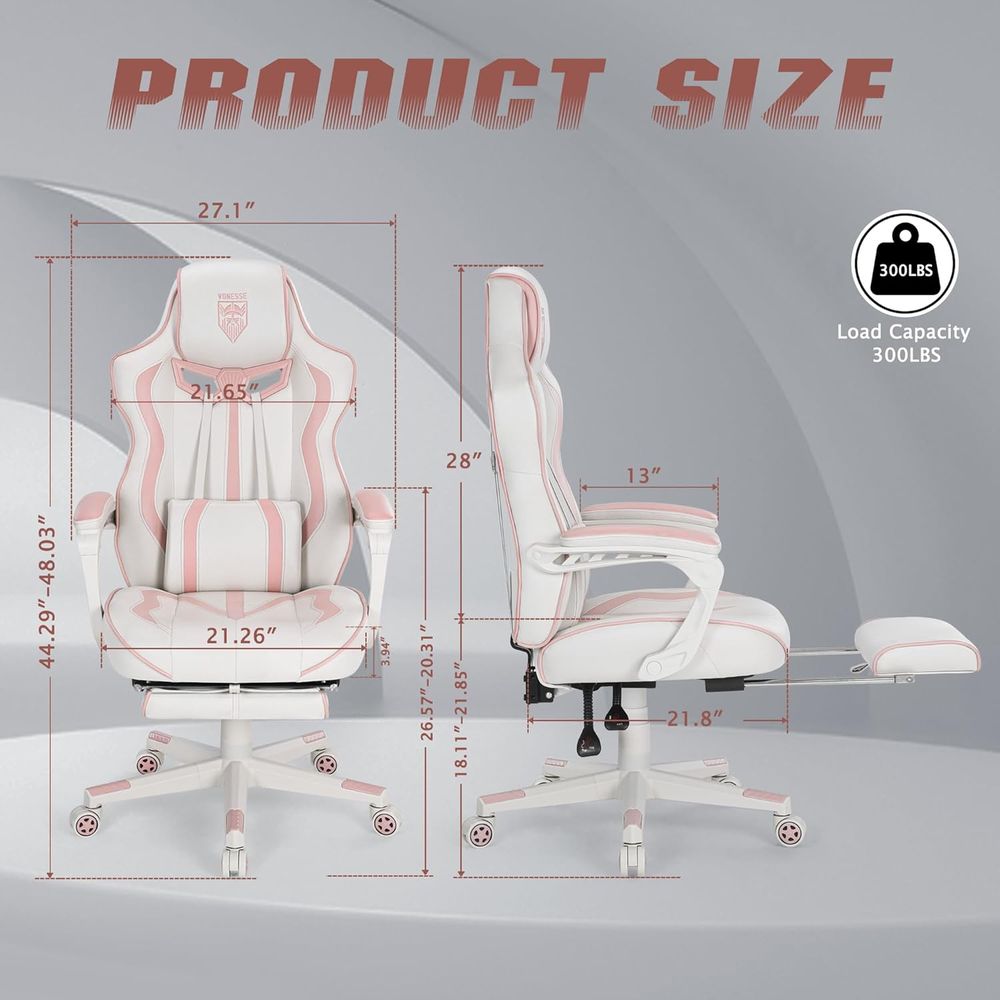 Ergonomic High-Back Gaming Cha - огляд і ціна Massage